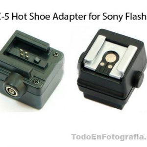 Adaptador flash camara SONY