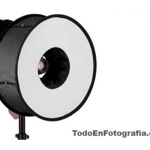 Ring flash para retrato