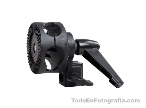 Adaptador boom o girafa para video o foto estudio
