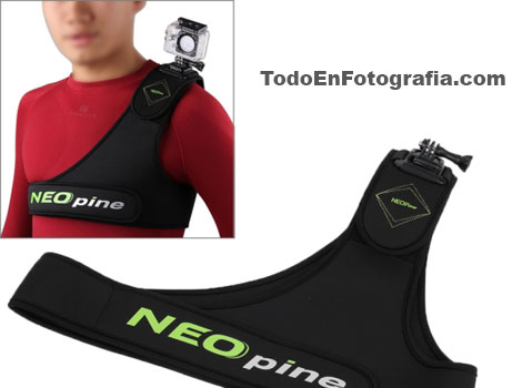 Arnes hombro camara deportiva GoPro