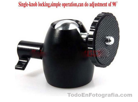 Cabeza giratoria con zapata rápida