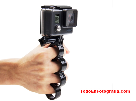Manopla para sostener camara Go Pro