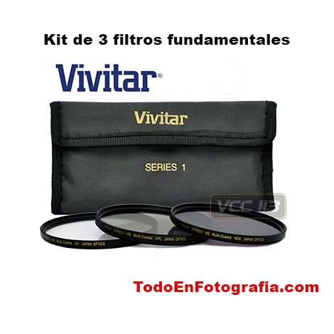 Kit filtros para fotografia