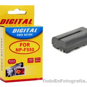 Bateria NP-F550 para camaras y lamparas LED