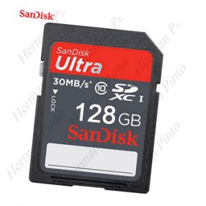 Venta Memoria SD 128 Gb SanDisk