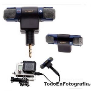 Microfono para camara video GoPro Hero