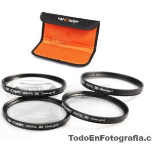 Lentillas acercamiento para macro-fotografia