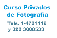 Aviso Cursos privados fotografia