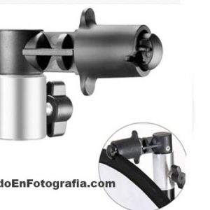 Soporte para sostener reflector flex