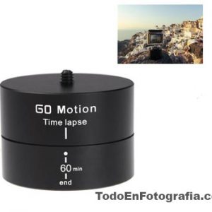Rotor para paneo 360 grados con la GoPro