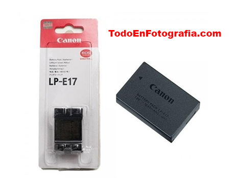 Batería cámara CANON LP-E17