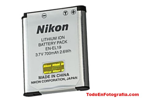 Batería EN-EL 19 para camara NIKON