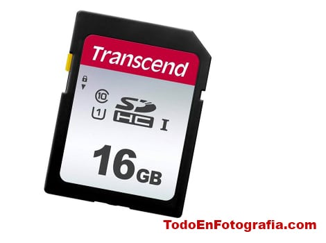 Tarjeta memoria SD 16Gb