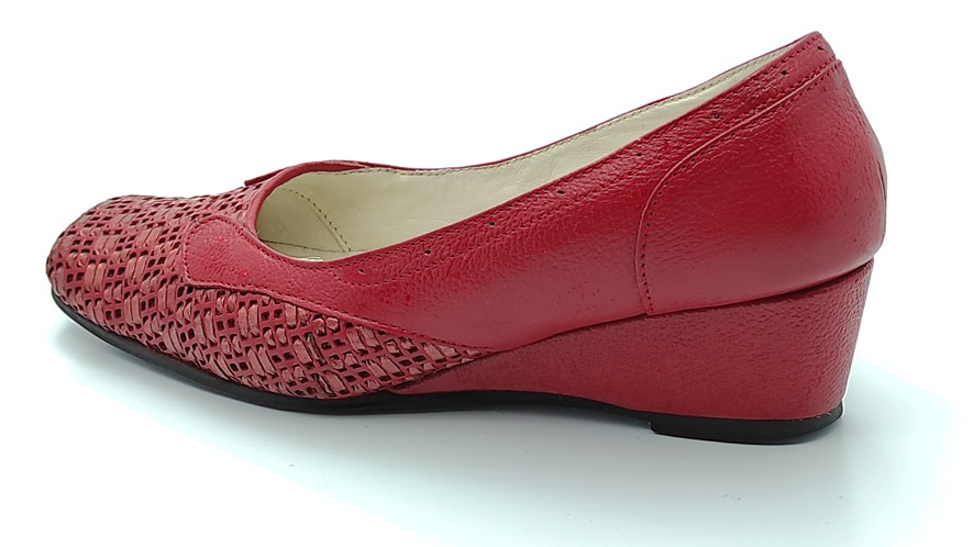 Zapato rojo para mujer